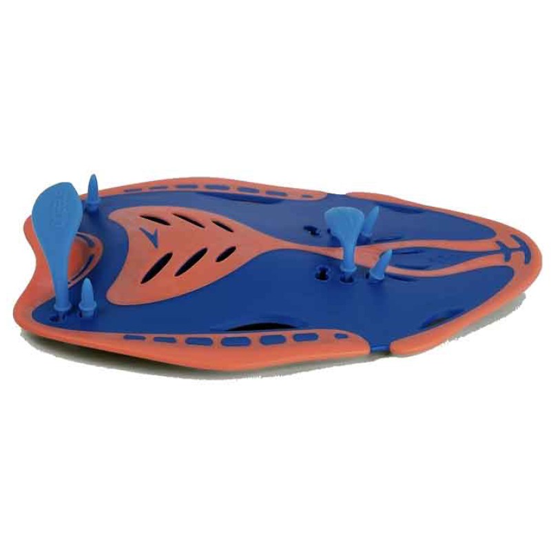 Лопатки для плавання Speedo BIOFUSE POWER PADDLE AU блакитний, помаранчевий Уні L