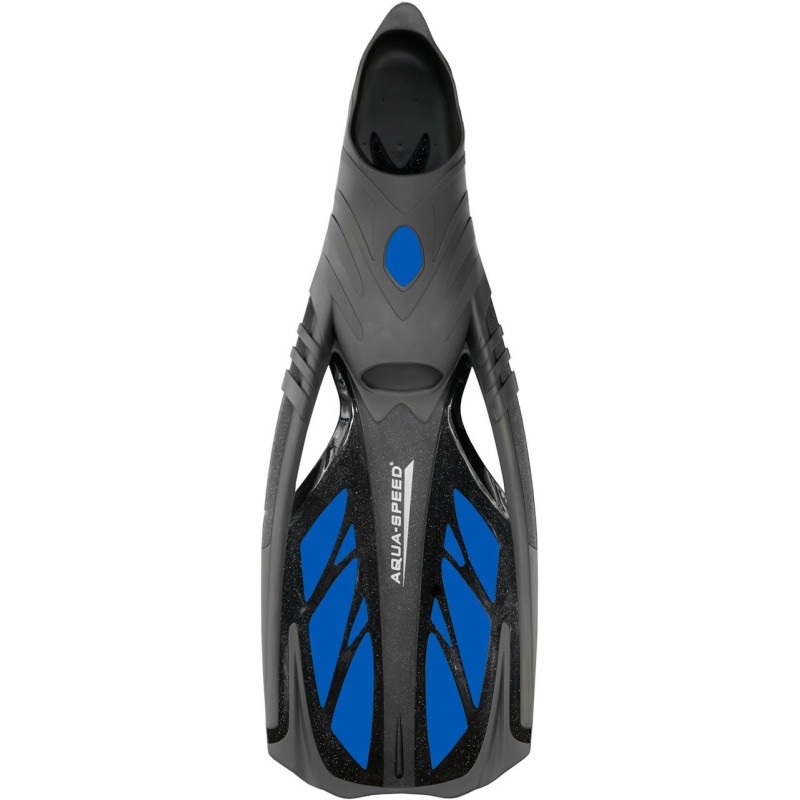 Ласти Aqua Speed INOX 5113 синій, чорний, сірий Уні 38-39