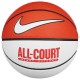 М'яч баскетбольний Nike EVERYDAY ALL COURT 8P DEFLATED orange/white size 7 (N.100.4369.187.07)