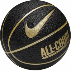 М'яч баскетбольний Nike EVERYDAY ALL COURT 8P DEFLATED BK/METALLIC GOLD/BLACK/METALLIC GOLD size 7 (N.100.4369.070.07)