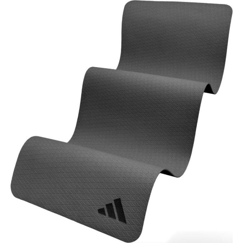 Килимок для йоги Adidas Yoga Mat чорний 183 х 61 х 0,6 см