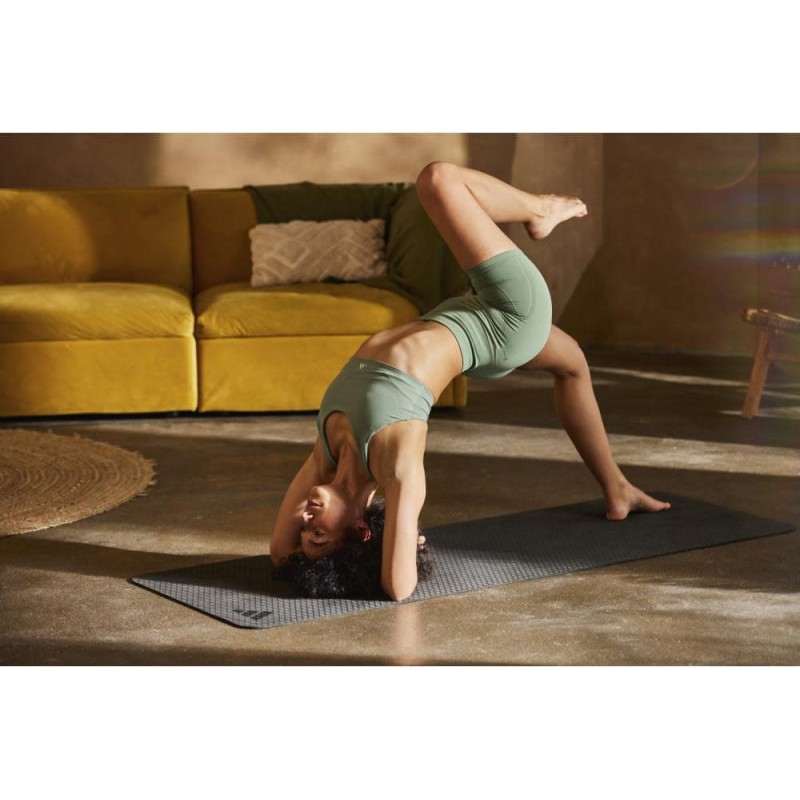 Килимок для йоги Adidas Yoga Mat чорний 183 х 61 х 0,6 см