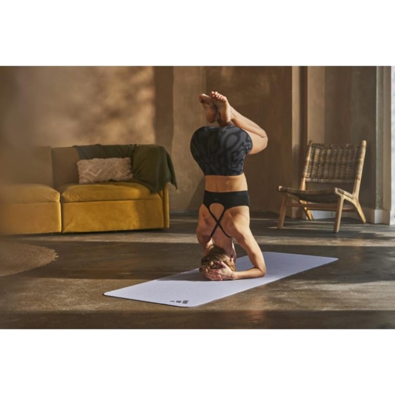 Килимок для йоги Adidas Yoga Mat сірий 183 х 61 х 0,6 см