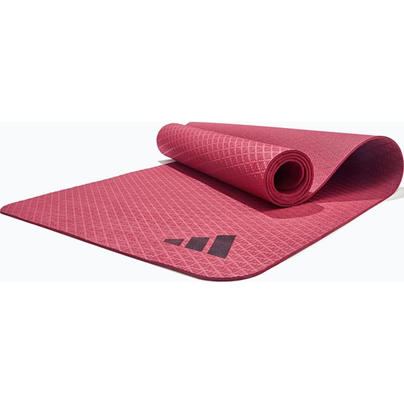 Килимок для йоги Adidas Yoga Mat бордовий 183 х 61 х 0,6 см