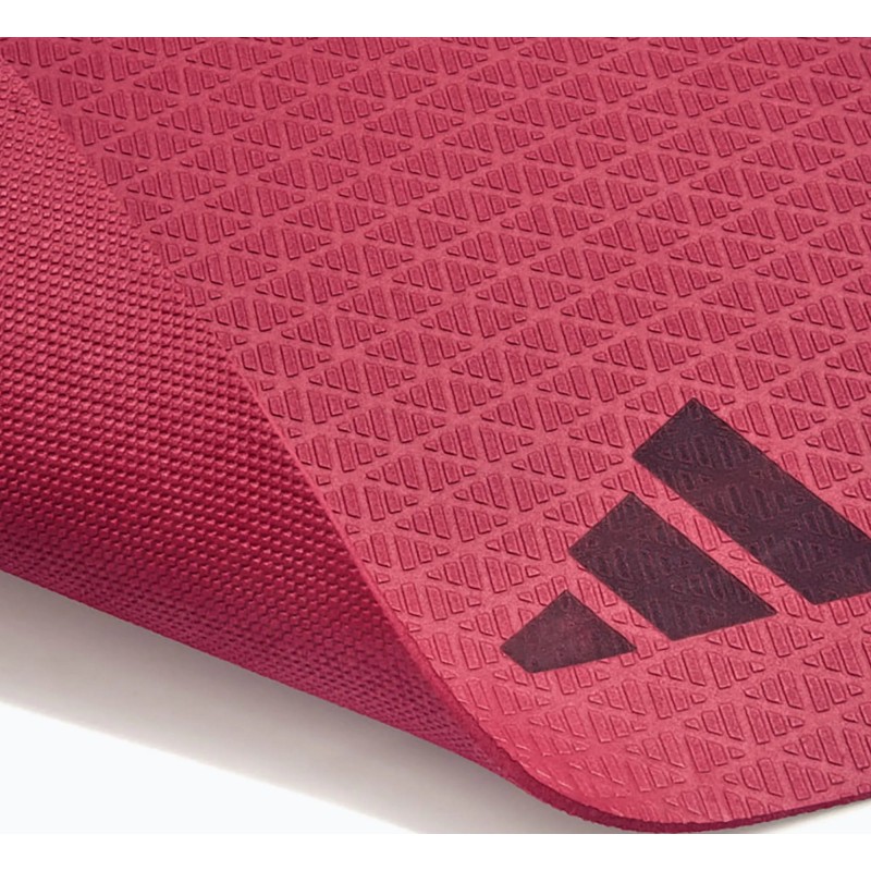 Килимок для йоги Adidas Yoga Mat бордовий 183 х 61 х 0,6 см