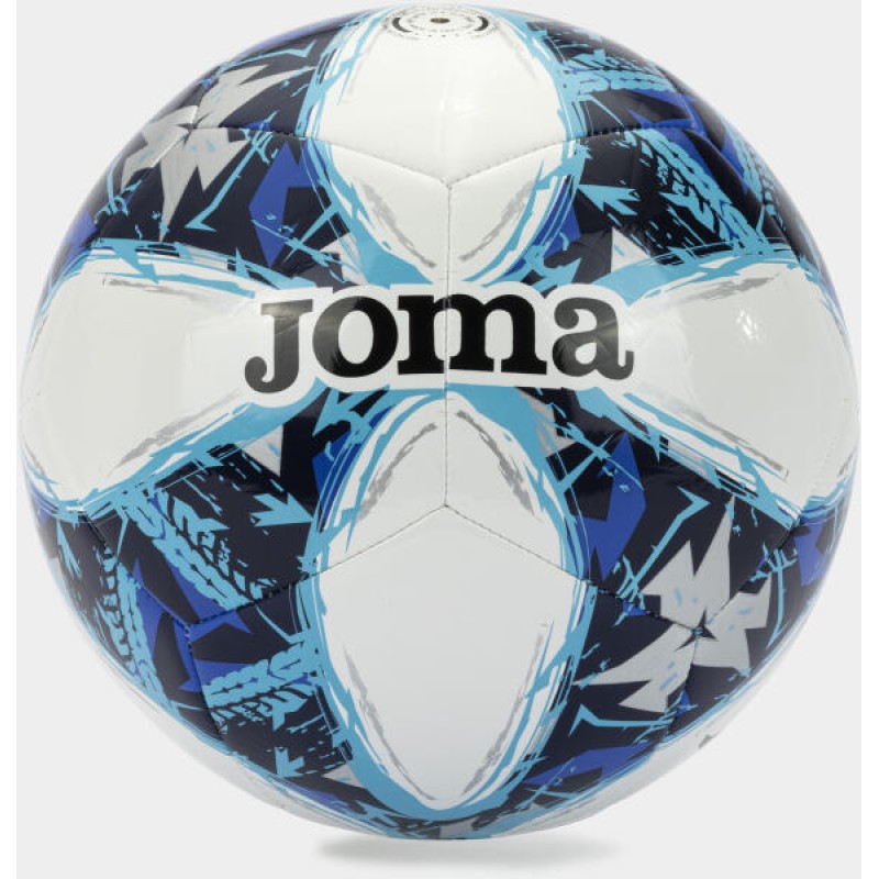 М'яч футбольний Joma CHALLENGE III білий, бірюзовий Уні 5