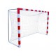 Сітка на ворота 3х2x0.8x1м. "Yakimasport" 100150 (шнур 4 мм. PP, white)