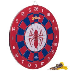 Дартс із пресованого паперу 6 дротиків і мішень JOEREX MARVEL SPIDERMAN 43см JMBB19028-S