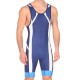 Трико борцівське Asics Wrestling Singlet синій,білий,блакитний Чол S