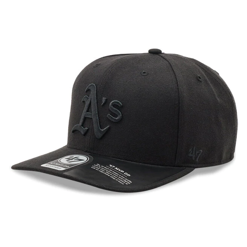 Кепка 47 Brand DP OAKLAND ATHLETICS графіт, бірюзовий Уні OSFA