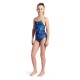 Купальник Arena DALY SWIMSUIT LIGHT DROP BACK лайм, синій, білий, рожевий Діт 128 см
