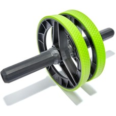Ролик для пресу Adidas Performance Ab Wheel чорний, салатовий Уні OFSM