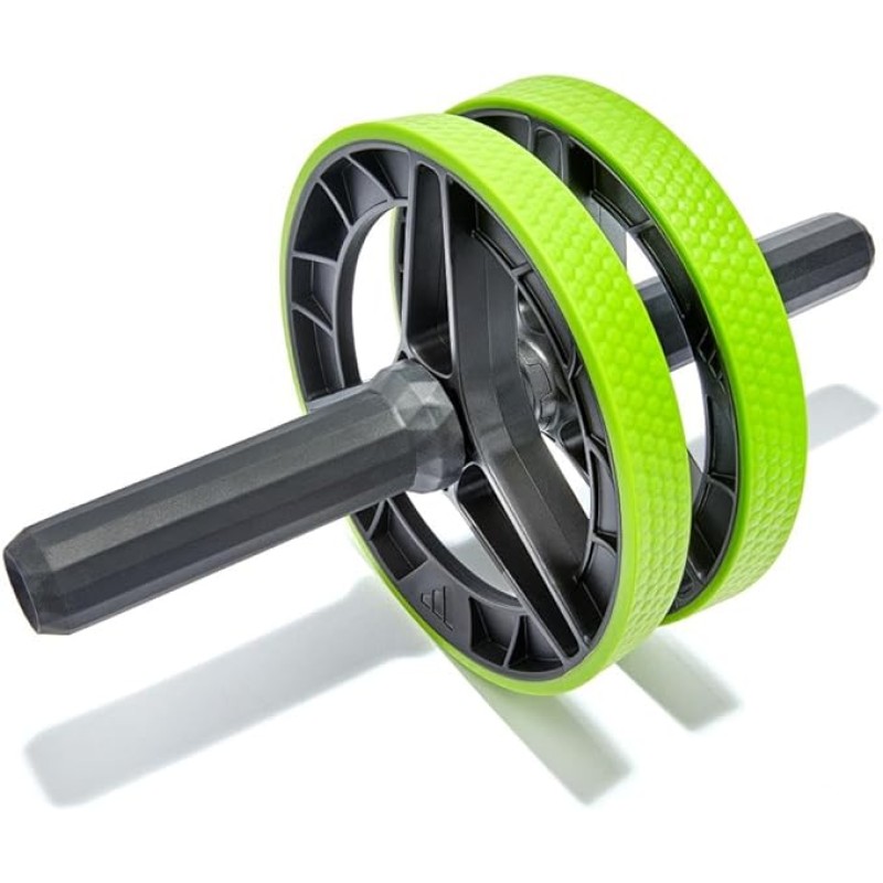Ролик для пресу Adidas Performance Ab Wheel чорний, салатовий Уні OFSM