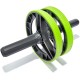 Ролик для пресу Adidas Performance Ab Wheel чорний, салатовий Уні OFSM