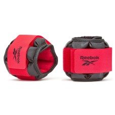 Обважнювачі для щиколотки/зап'ястя Reebok Premium Ankle чорний, червоний Уні 0.5 кг