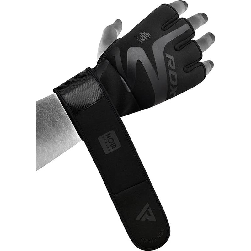 Тренувальні рукавиці RDX GRAPPLING GLOVES NEOPRENE T15 чорний XL (GGN-T15MB)