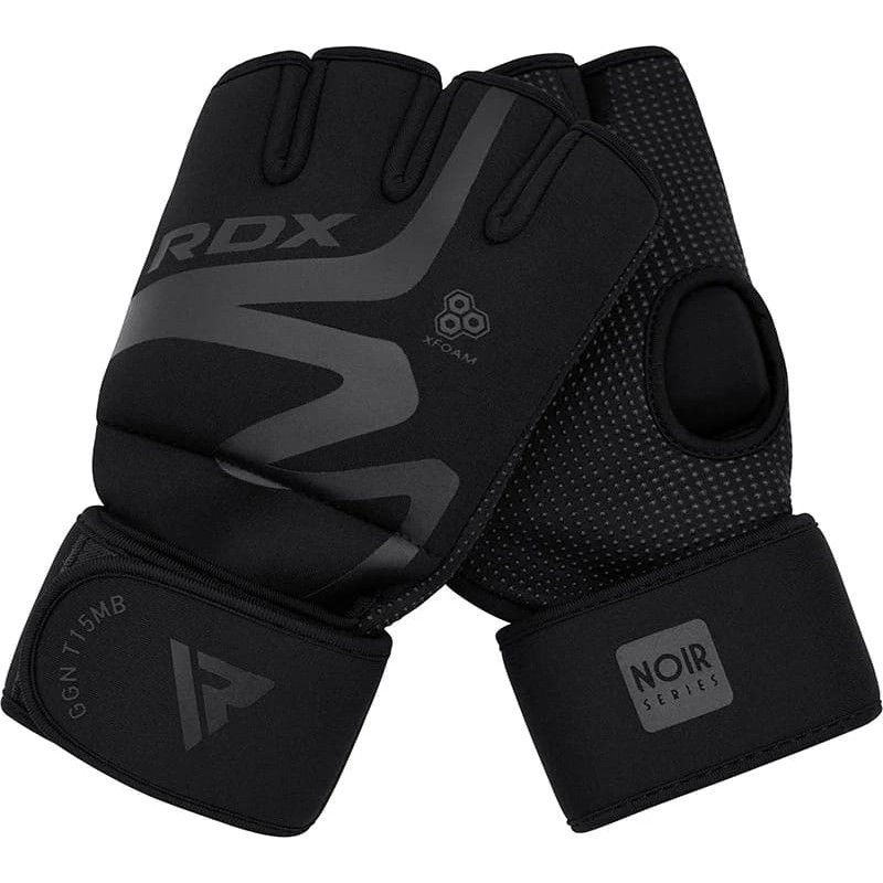Тренувальні рукавиці RDX GRAPPLING GLOVES NEOPRENE T15 чорний L (GGN-T15MB)