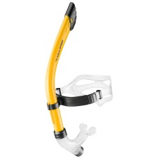 Дихальна трубка для снорклінгу Aqua Speed COMET JUNIOR 5834 жовтий, чорний Діт OSFM