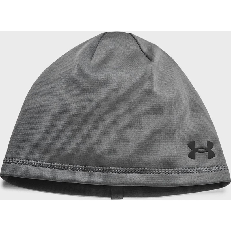 Шапка UA Storm Beanie сірий Чол One Size (1365918-025)