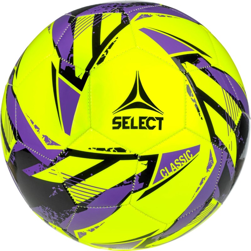 М'яч футбольний Select Classic v26 жовтий, фіолетовий 5