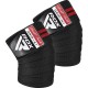 Бандаж для коліна RDX GYM KNEE WRAP R11 чорний, червоний One Size (WAH-KR11BR)