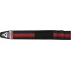 Бандаж для коліна RDX GYM KNEE WRAP R11 чорний, червоний One Size (WAH-KR11BR)