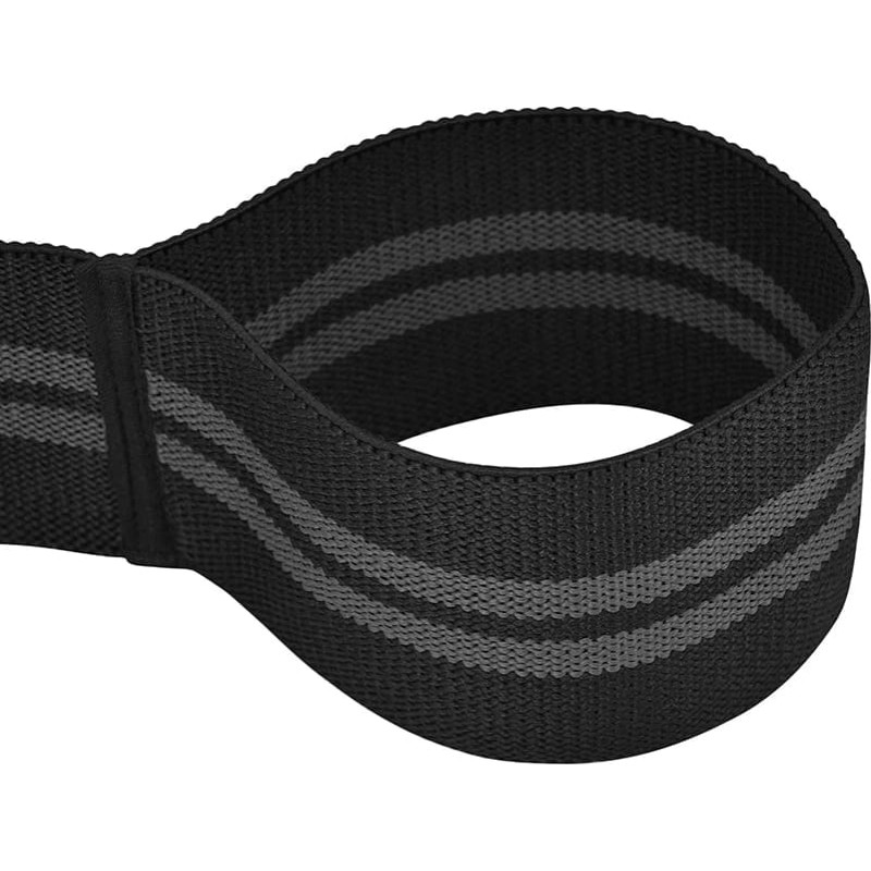 Бандаж для коліна RDX GYM KNEE WRAP R11 чорний, сірий One Size (WAH-KR11BG)