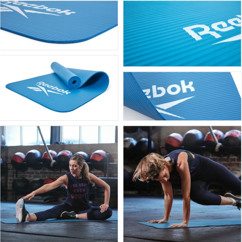 Килимок для тренуваннь Reebok Training Mat синій Уні 174 x 61 x 0.7 см