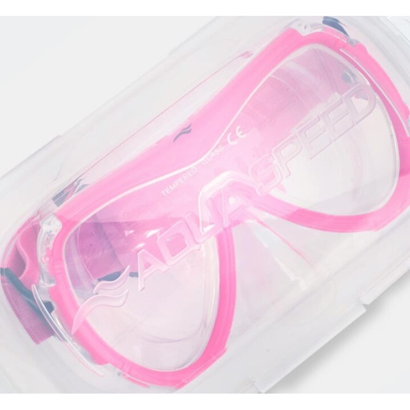 Маска для дайвінгу Aqua Speed RAY FS 62930 рожевий One Size