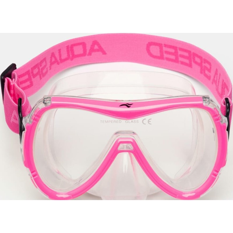 Маска для дайвінгу Aqua Speed RAY FS 62930 рожевий One Size