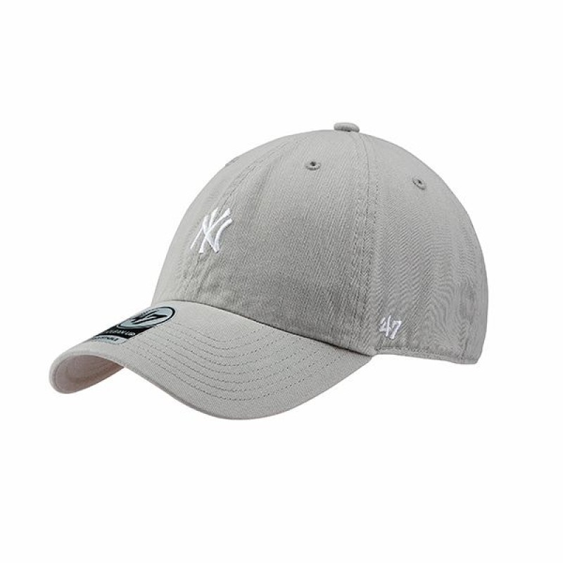 Кепка 47 Brand LOS ANGELES DODGERS BASE RUNNER сірий Уні OSFA