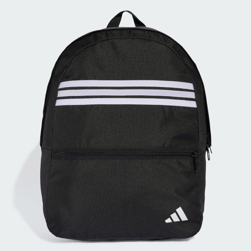 Рюкзак Adidas CLASSIC BACK-TO-SCHOOL STRIPES BACKPACK 27.5L чорний, білий Уні 15x31x44 см