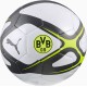 М'яч футбольний Puma BVB CULTURE Ball білий, чорний, жовтий 5 (084746-04)