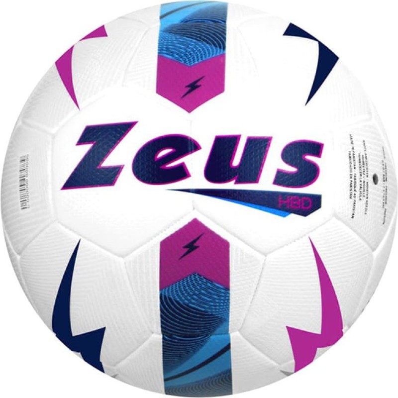 М'яч футбольный Zeus PALLONE HBD білий, фіолетовий Уні 4