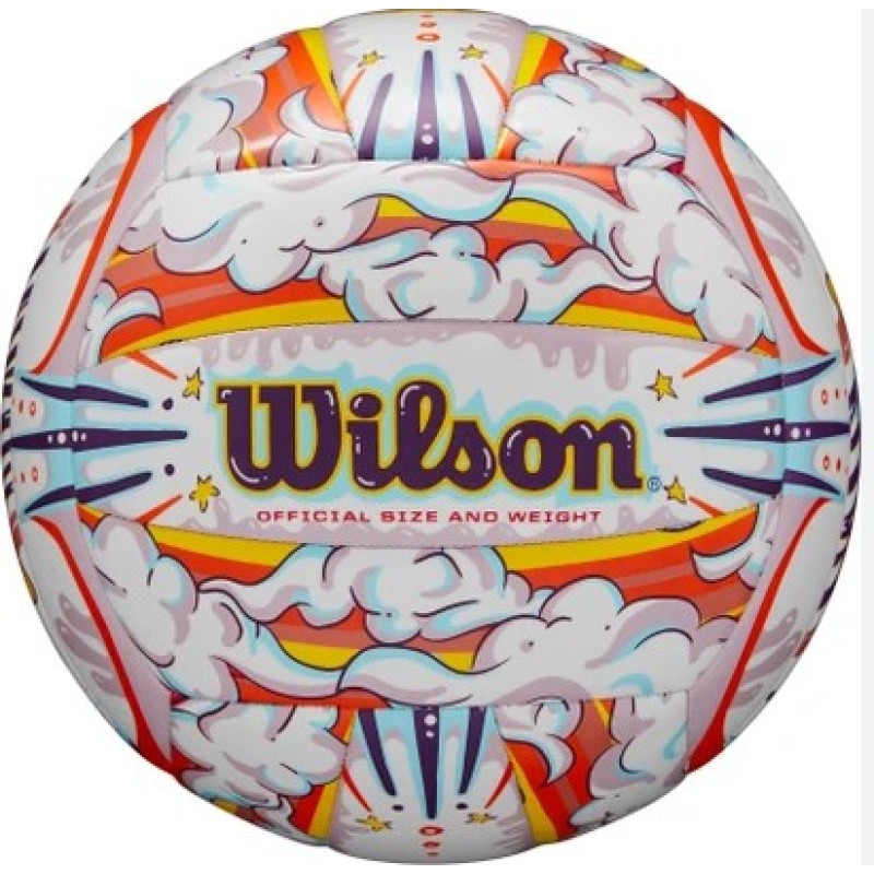М'яч волейбольний Wilson GRAFFITI PEACE VB White/Orange OF