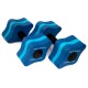 Гантелі для аквафітнесу Aqua Speed AQUAFITNESS Dumbells 5647 синій Уні 11x15x8см