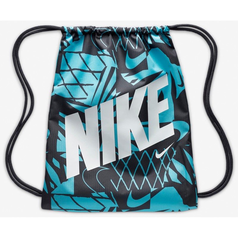 Мішок Nike Y NK DRAWSTRING - CAT AOP 1 чорний. Синій, білий Діт 43 х 36 см