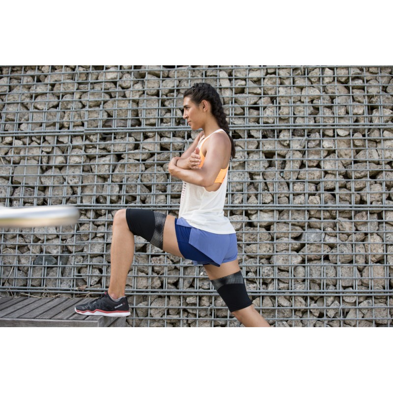Компресійні рукава до стегна Reebok Compression Thigh Sleeve чорний Уні S