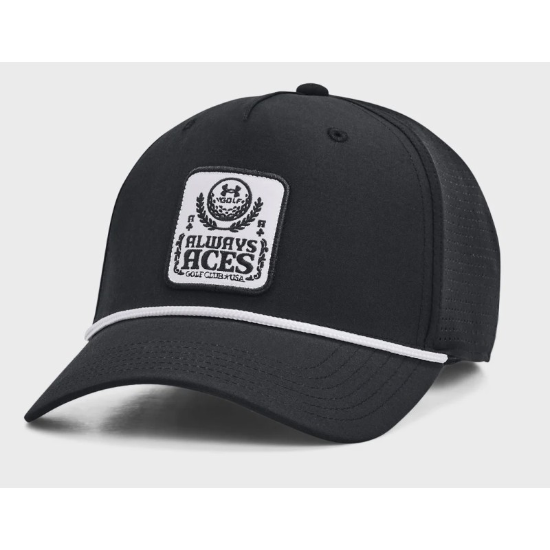 Кепка UA M Driver Snapback чорний Чол OSFM
