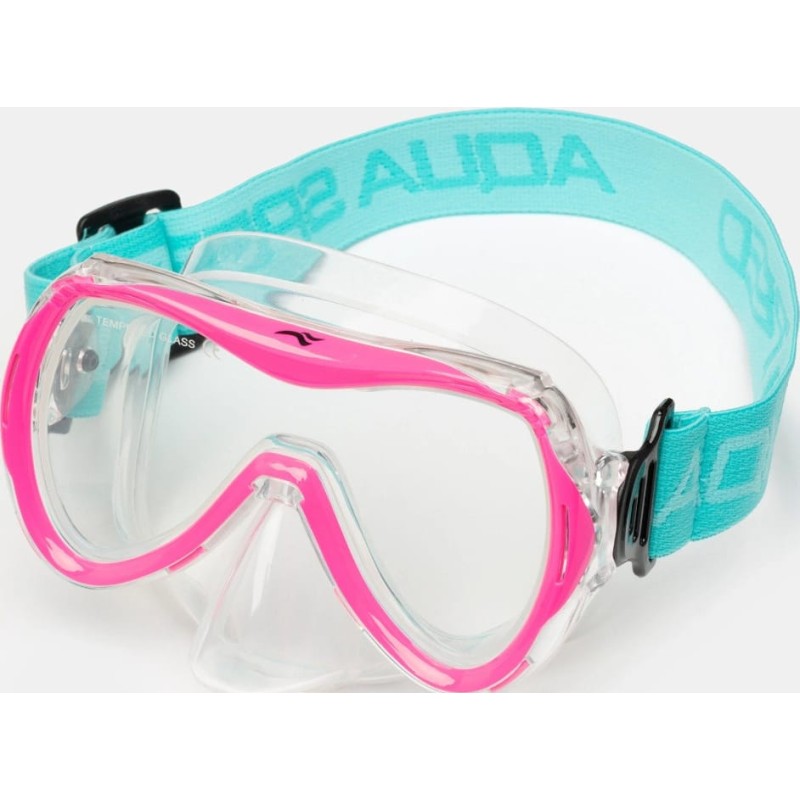 Маска для дайвінгу Aqua Speed ALIZE FS 62933 рожевий, блакитний One Size