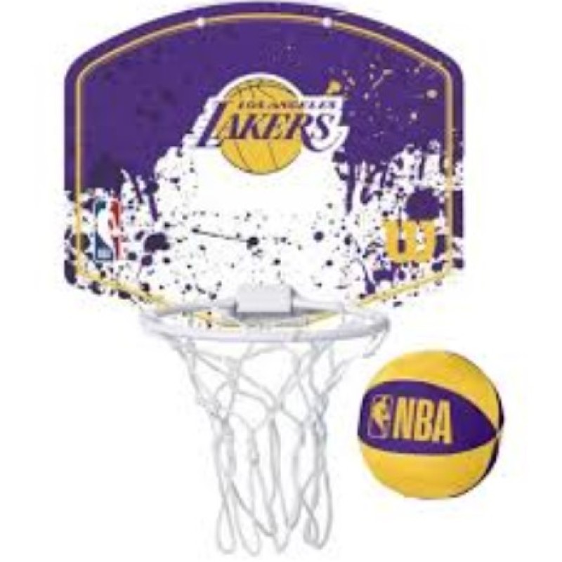 Набір баскетбольний Wilson NBA TEAM MINI HOOP LA LAKERS