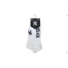 Шкарпетки New York Yankees 3 pk Sneaker білий Уні 39-42