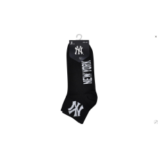 Шкарпетки New York Yankees 3 pk Quarter чорний Уні 39-42