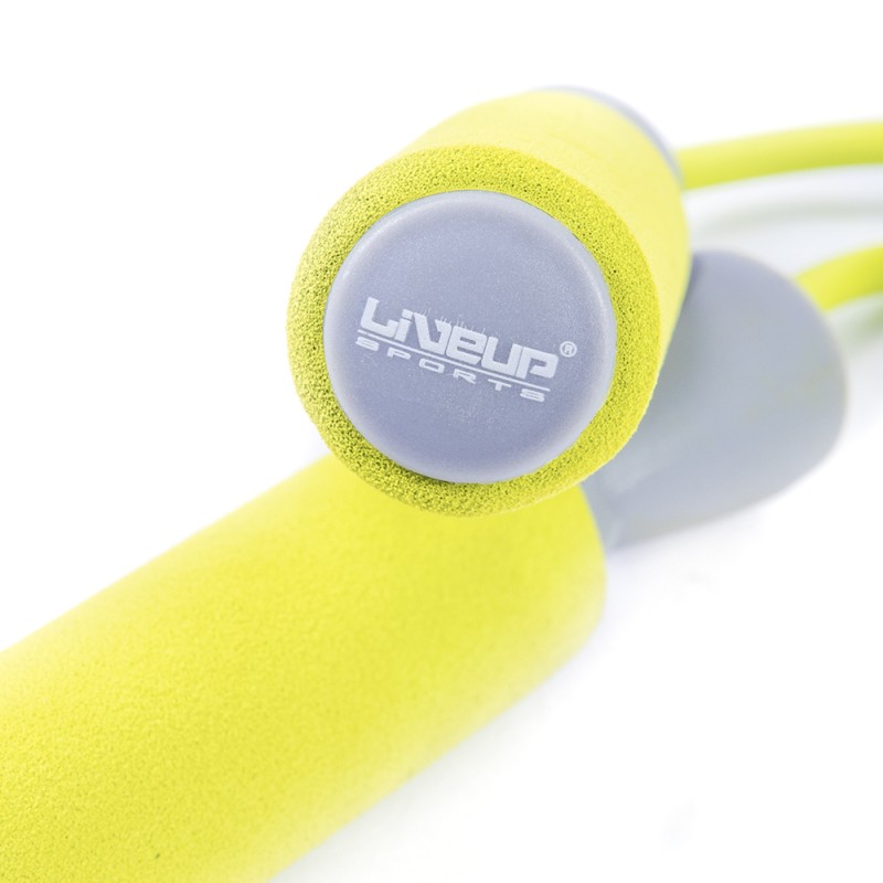 Скакалка LiveUp PVC FOAM HANDLE JUMP ROPE