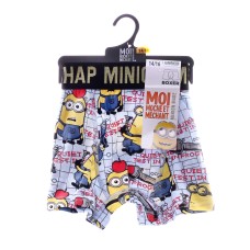 Труси-боксери MinionS блакитний Чол 6-8