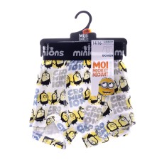 Труси-боксери MinionS NOIR - CROMinion PREHISTOIRE білий Чол 8-10