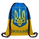 Рюкзак-мішок SP-Sport GA-4433-UKR, синьо-жовта