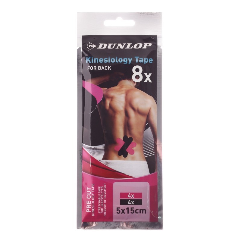 Кінезіо тейпи для спини Dunlop Kinesiology tape