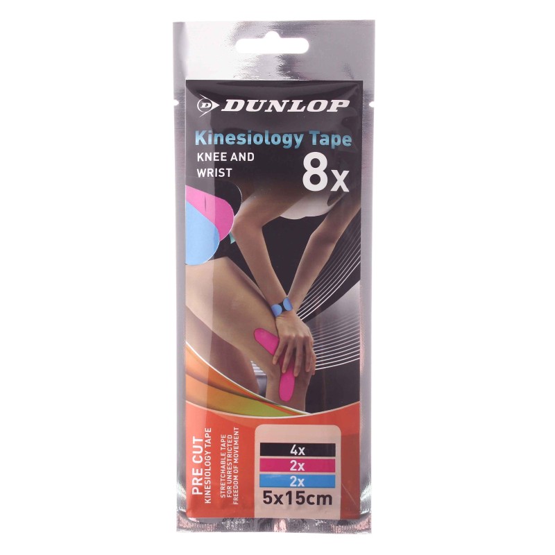 Кінезіо тейпи для колін та зап'ясть Dunlop
