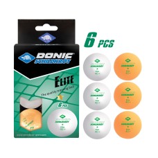 Мячі для настільного тенісу Donic 1-Star Elite ball Poly 40+